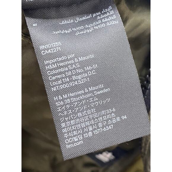 H&M Unisex Adult Dark Green Lightweight Adjustable Strap Belt Bag SZ OS - Picture 7 of 9